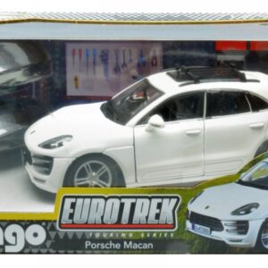Modellino auto scala 1:24 Burago PORSCHE MACAN diecast modellismo statico