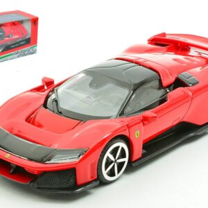 Modellino auto scala 1:43 Burago FERRARI F80 RED diecast modellismo statico