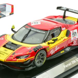 Modellino auto scala 1:43 Burago FERRARI 296 GT3 24H LE MANS 2025 racing modellismo