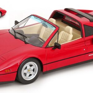 Modellino auto scala 1:18 FERRARI 328 GTS US BEVERLY HILLS COP II 1985 RED diecast modellismo statico
