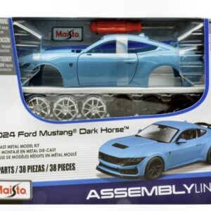Modellino auto kit di montaggio model kit FORD MUSTANG HORSE 1:24 modellismo