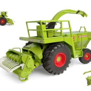 Modellino trattore Universal Hobbies TRINCIAFORAGGI SEMOVENTE CLAAS JAGUAR 80 SF WITH PICK UP 1:32 modellismo