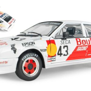 Modellino auto scala 1:18 Solido ALFA ROMEO GTV6 WHITE N43 24H SPA 1985 DE DRYVER-BOUCHER-BOUCHER diecast modellismo statico