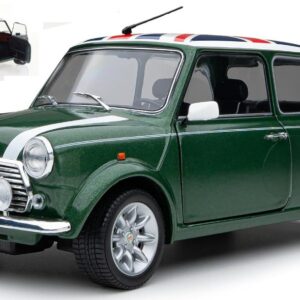 Modellino auto scala 1:18 Solido MINI COOPER SPORT BRITISH RACING diecast modellismo statico
