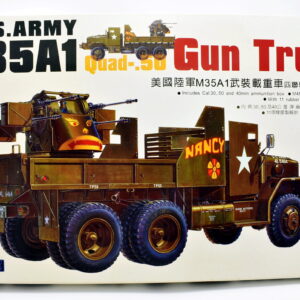 Modellino model kit montaggio carri armati tank U.S. ARMY M35A1 QUAD.50 GUN TRUCK afv scala 1:35 modellismo