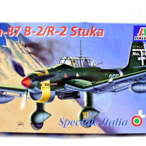 Modellini aerei model kit montaggi JU-87 B-2/R-2 STUKA italeri scala 1:72 modellismo