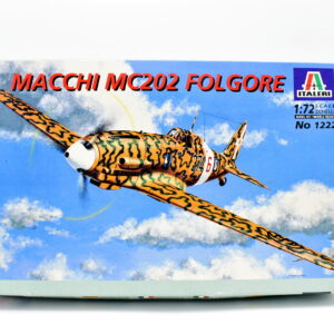 Modellini aerei model kit montaggio MACCHI MC202 FOLGORE italeri scala 1:72 modellismo