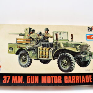 Modellino model kit montaggio carri armati tank U.S 37 MM. GUN MOTOR CARRIAGE M6 esci scala 1:72 modellismo