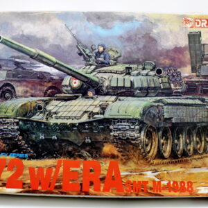 Modellino model kit montaggio carri armati tank T-72 W/ERA SMT M-1988 dragon scala 1:35 modellismo