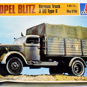 Modellino auto camion scala 1:35 OPEL BLITZ italeri model kit di montaggio da montare