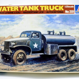 Modellino auto camion scala 1:35 WATER TANK TRUCK model kit di montaggio da montare diecast