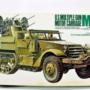 Modellino model kit montaggio carri armati tank U.S. MULTIPLE GUN MOTOR CARRIAGE M16 tamiya scala 1:35 modellismo