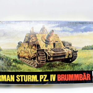 Modellino model kit montaggio carri armati tank GERMAN STURM. PZ. IV BRUMMBAR esci scala 1:72 modellismo