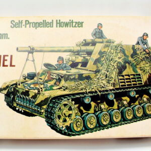Modellino model kit montaggio carri armati tank GERMAN SELF-PROPELLED HOWITZER 150 MM HUMMEL esci scala 1:72 modellismo