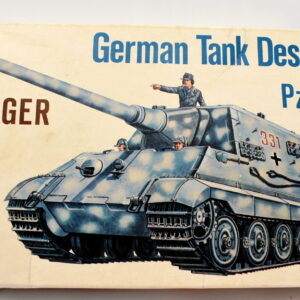 Modellino model kit montaggio carri armati tank GERMAN TANK DESTROYER JAGDTIGER esci scala 1:72 modellismo