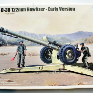 Modellino model kit montaggio tank SOVIET D-30 122MM HOWITZER trumpeter scala 1:35 modellismo
