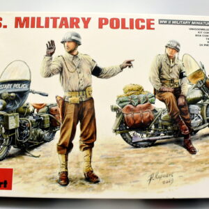 Modellino model kit montaggio U.S. MILITARY POLICE miniart scala 1:35 modellismo