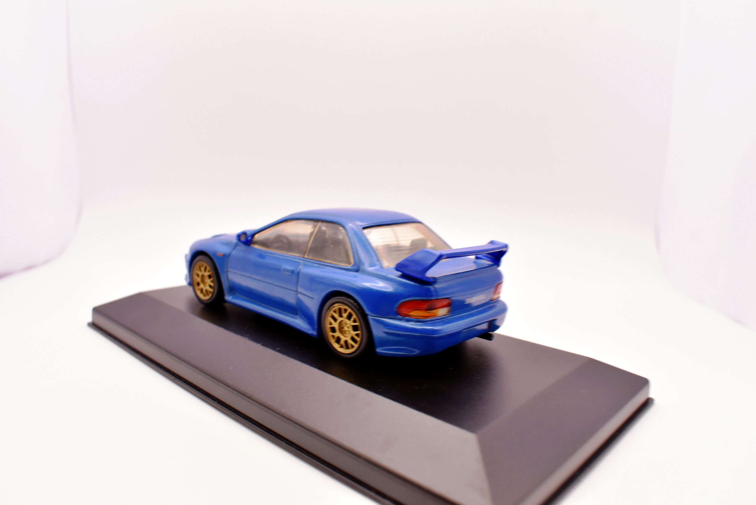 Modellino auto scala 1:43 subaru impreza modellismo da collezione - immagine 4