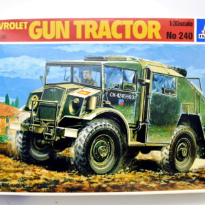 Modellino auto camion scala 1:35 CHEVROLET GUN TRACTOR italeri model kit di montaggio da montare