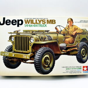 Modellino auto model kit montaggio JEEP WILLYS MB tamiya scala 1:35 modellismo