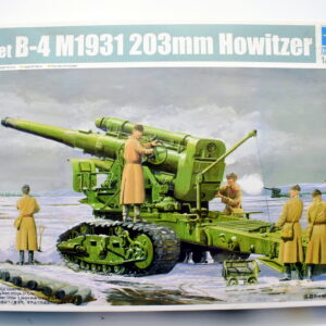 Modellino model kit montaggio carri armati tank SOVIET B-4 M1931 203MM HOWITZER trumpeter scala 1:35 modellismo