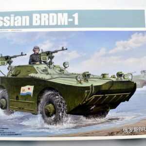 Modellino model kit montaggio carri armati tank RUSSIAN BRDM-1 trumpeter scala 1:35 modellismo