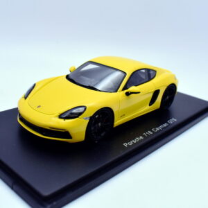 Modellino auto scala 1:43 porsche 718 cayman GTS spark model modellismo statico collezione