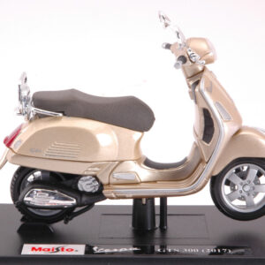 Modellino vespa scala 1:18 Maisto VESPA GTS 300 2017 GOLD modellismo