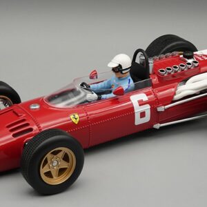 Modellino auto formula 1 F1 scala 1:18 Tecnomodel FERRARI 312 F1 N.6 WINN.MONZA GP 1966 L.SCARFIOTTI CVETR.E PILOTA modellismo