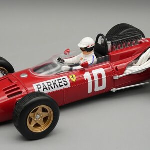 Modellino auto formula 1 F1 scala 1:18 Tecnomodel FERRARI 312 F1 N.10 NURBURGRING GP 1966 M.PARKES CVETRINA E PILOTA modellismo