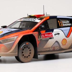 Modellino auto scala 1:18 Ixo HYUNDAI i20 N RALLY PORTUGAL 2025 modellismo