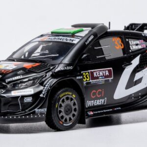 Modellino auto scala 1:43 Ixo TOYOTA GR YARIS RALLY SAFARI KENYA 2025 modellismo