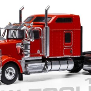 Modellino camion Ixo KENWORTH W900 SLEEPER CAB 1990 RED 1:64 truck lorry modellismo statico