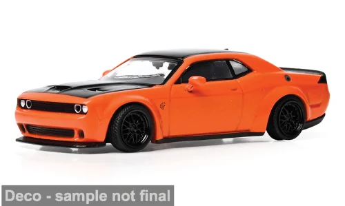 Modellino auto scala 1:64 Ixo DODGE CHALLENGER SRT HELLCAT diecast modellismo statico