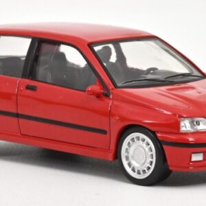 Modellino auto scala 1:43 Norev RENAULT CLIO 16S 1991 RED diecast modellismo statico
