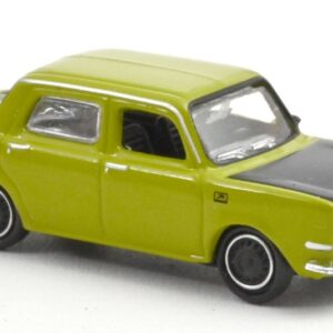 Modellino auto Norev SIMCA 1000 RALLYE 2 1974 GREEN scala 1:87 modellismo