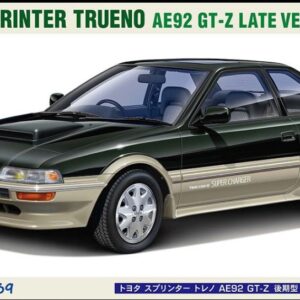 Modellino auto model kit Hasegawa TOYOTA SPRINTER TRUENO AE92 GT-Z 1989 1:24 modellismo