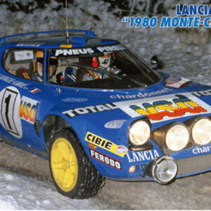Modellino model kit di montaggio Italeri LANCIA STRATOS HF 1980 MONTE CARLO RALLY KIT 1:24 modellismo