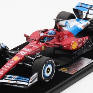 Modellino auto formula 1 F1 scala 1:18 Looksmart FERRARI SF-25 MIAMI GP 2025 LECLERC modellismo
