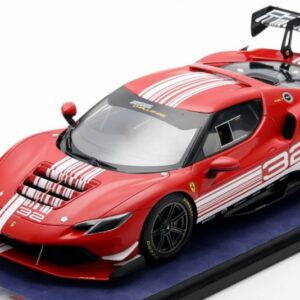 Modellino auto scala 1:18 Looksmart FERRARI 296 CHALLENGE RED modellismo