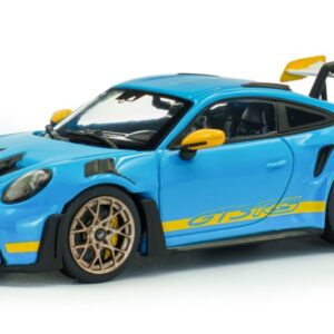 Modellino auto scala 1:43 Solido PORSCHE 911 (992) GT3 RS TRIBUTE 24H DAYTONA 2003-2023 RIVIERA BLUE diecast modellismo statico