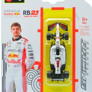 Modellino auto formula 1 F1 scala 1:64 Burago RED BULL RB21 2025 VERSTAPPEN JAPAN GP modellismo