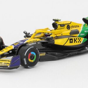 Modellino auto formula 1 F1 scala 1:64 MCLAREN MCL38 NORRIS MONACO GP 2024 modellismo