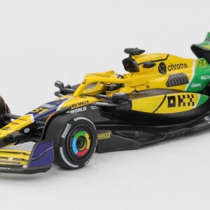 Modellino auto formula 1 F1 scala 1:64 MCLAREN MCL38 PIASTRI MONACO GP modellismo