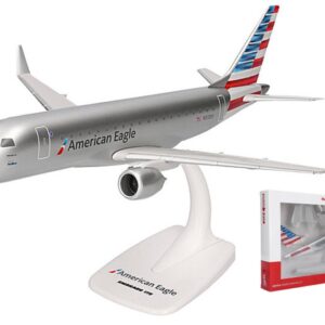 Modellino aerei di linea Herpa EMBRAER E175 AMERICAN EAGLE 1:100 modellismo