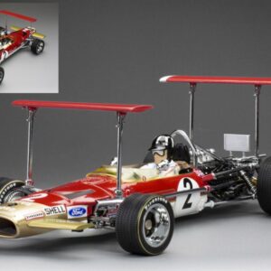 Modellino auto formula 1 F1 scala 1:18 Quartzo LOTUS 49B GP SOUTH AFRICA 1969 RINDT modellismo