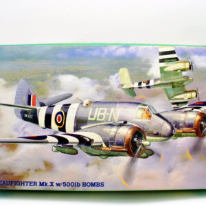Modellini aerei militari model kit montaggio BEAUFIGHTER MK.X W/500LB BOMBS hasegawa scala 1:72 modellismo