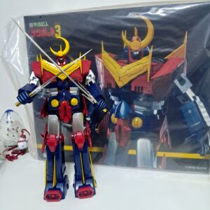 action figure King Arts Diecast DFS087 Zambot 3 Invincibile Robot 33cm Metallo