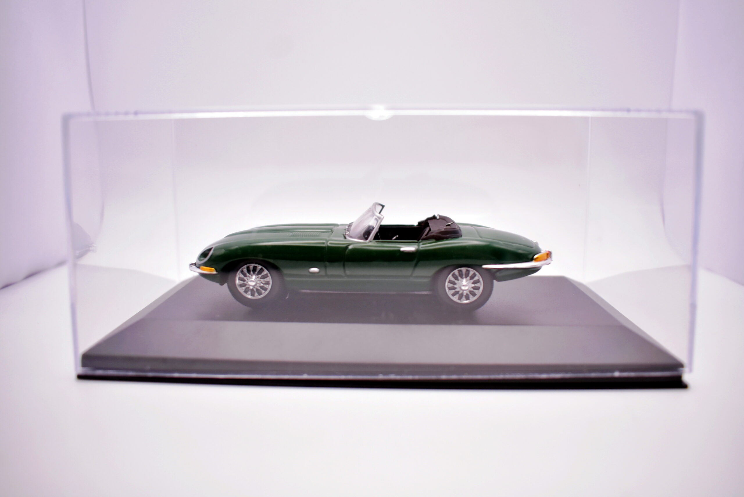Modellino auto scala 1:43 jaguar e type modellismo da collezione - immagine 4