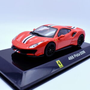 Modellino auto scala 1:43 ferrari 488 pista diecast modellismo statico